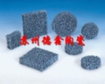 Carborundum Foam Ceramic Filter: